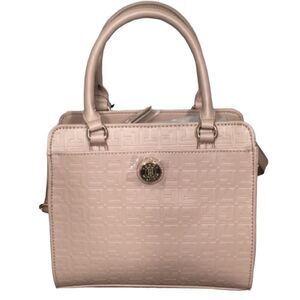 Tommy Hilfiger Logo‎ blush rose Satchel shopper bag NWT